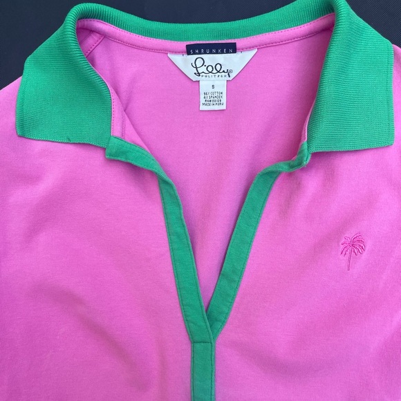 Lilly Pulitzer Polo Top shirt, size small ladies - Picture 6 of 6